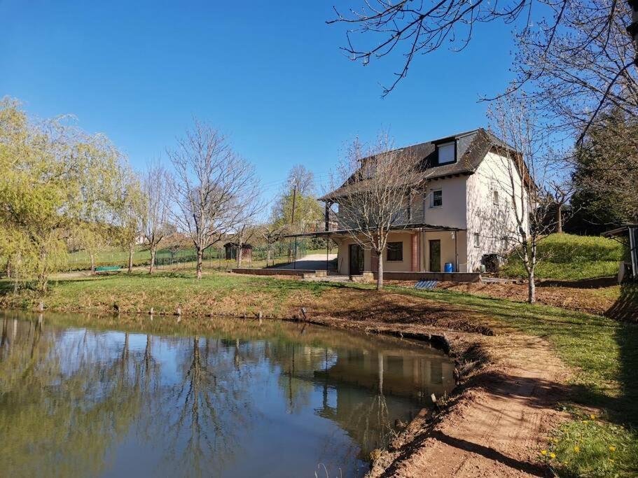 Saint-Côme-dʼOltMaison De Campagne Avec Lac Prive别墅 外观 照片